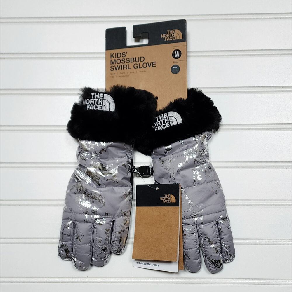 NWT The North Face Kids Mossbud Swirl Gloves
